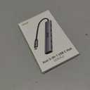 Acer 10 Gbps USB C Hub, USBC Splitter with 4*USB C 3.2 and 100W PD Port, Fast Transfer Type-C Multiport Adapter Compatible with MacBook Pro/M2/M1, iPad, Surface Pro, XPSNo Video Output