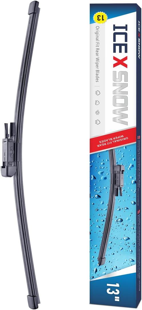 13" Rear Windshield Wiper Blade Replacement for Mercedes-Benz GLC300 2020-2016 GLC350e 2020-2018 GLC63 AMG GLC63 AMG S 2020-2018 BMW X1 2015-2012 Back Window Wiper Blade(A334H,13-I)