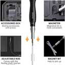 Precision Screwdriver Set, Laptop Screwdriver Kit, JAKEMY 164 in 1 Professional Computer Screwdriver Repair Kit with T6 Torx Bit for MacBook, iPhone, Watch, Camera, Eyeglass, Xbox, DIY