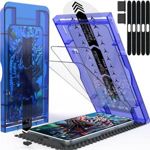 3 Pack Designed for Samsung Galaxy S25 / S24 Screen Protector Tempered Glass, Bubble Free, Ultra Resistant