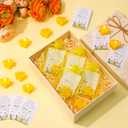 Pickmesh 50 Sets Bee Theme Baby Shower Party Favors 50 Pcs Bee Candles 50 Pcs Honey Jars Thank You Cards 50 Pcs Yellow Organza Bags Return Gifts for Guests Gender Reveal Game Prizes Party Supplies