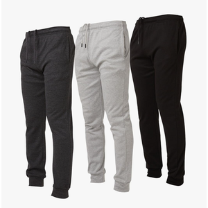 Ultra Performance 3 Pack Mens Lightweight Joggers for Men Casual Lounge Jogger Sweatpants with Pockets, S