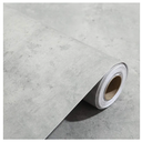 TAOGIFT 24x117 Inches 3D Textured Peel and Stick Concrete Wallpaper Grey Cement Contact Paper for Walls Kitchen Cabinets Countertop Bathroom Bedroom Furniture