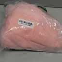 Xefenki Good Witch Glinda Costume Dress for Girls Halloween Cosplay Outfits With Crown Magic Wand and Gloves (4-5 Years, Pink)