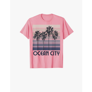 Ocean City New Jersey Summer Vacation Vintage T-Shirt Size 2XL