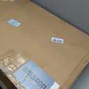 Folding Shower Chair, Shower Seat with Arms and Back, Quick-Assembly