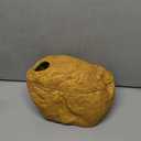 REPTI ZOO Reptile Hideout, 3-in-1 Snake Cave and Hides, Magnetic Attraction Cave for Ball Python, Geckos Medium Size