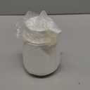 BosilunLife Foam Soap Dispenser - 12 oz Bathroom Lotion Pump, White Ceramic Dish Liquid Dispenser for Kitchen and Hand Wash (Rubber Paint) 