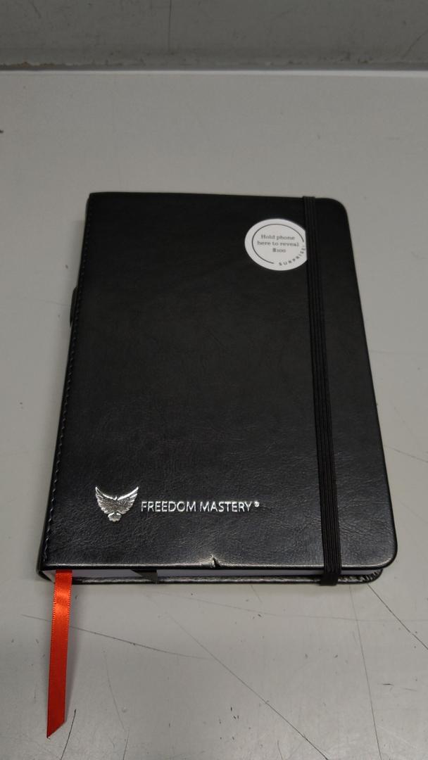 Quarterly Goal Planner, Daily Planner Journal & Organizer for Goal Setting, Productivity & Focus - Undated 12 Week Planner, Weekly & Monthly Planning, Habit Tracking - Hardcover - Black