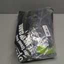 V VOLKGO Super Extra Large Stroller Bag for Airplane with Padded Backpack Shoulder Straps, Double Stroller Cover for Air Travel, Jogger & Carrier - Fits All, Gate Check Bag, Waterproof Travel Cover. (Black)