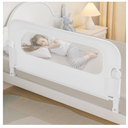 Baby Bed Rail Guard for Toddlers -47" Toddler Bed Rails for Twin, Full, Queen, King Bunk Size Bed Swing Down Bedrail Extral Tall Child Safety Side Railing Guards for Kids