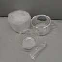 Chilled Dip Bowl Set with Ice for Serving, 2 Pack Ice Chiller Bowl with 4 Spoons for Chilled Pasta, Potato, Dressing, Fruit and Party