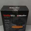 Mueller Heart 5 Waffle Maker, Waffle Iron, Adjustable Browning Control & Nonstick, Cool Touch Handle, Easy to Clean, Small Kitchen Appliances