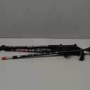 Aihoye Hiking Trekking Poles, 2 Pack Collapsible, Lightweight, Anti Shock, Walking Sticks, Adjustable Hiking Pole for Men and Women (black)
