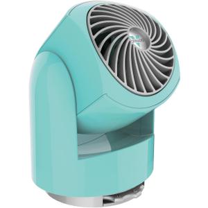 Vornado Flippi V6 Compact Air Circulator Fan, Quiet Portable Travel Fan for Desk or Bedroom, Adjustable Head, 2 Speeds, Bliss Blue