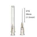 100pcs 27 Gauge 1.5 inch Needles for Scientific Labs, Measurement and Refilling Inks 3 Pack