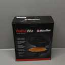Mueller Heart 5 Waffle Maker, Waffle Iron, Adjustable Browning Control & Nonstick, Cool Touch Handle, Easy to Clean, Small Kitchen Appliances