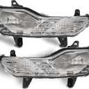 BXZ Front FogLight FogLamp LH RH Assembly For Ford Escape 2013 2014 2015 2016 Left Driver Right Passenger Side FO2520189