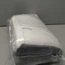 Effective Pain Relief Cervical Neck Pillow for Sleeping, Memory Foam Pillows for Neck Support, Odorless Contour Side Pillow, Ergonomic Bed Pillow for Back Stomach Sleeper (Grey and White, Queen)