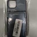 for iPhone 13 Case with Card Holder [Max 5 Cards] Heavy Duty Protective Shockproof Case Dual Layer Hidden Sliding Card Slot Wallet Case for iPhone 13 Phone Case Women&Men 6.1'' (Blue)