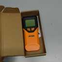 Stud Finder Wall Scanner - 5 in 1 Stud Finder Tool w/Smart Chip and HD LCD Display, Stud Detector Beam Finders for the Center and Edge of Wood AC Wire Metal Studs Joist Pipe (BloodOrange)