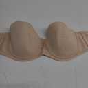 Vanity Fair Women's Beauty Back Smoothing Strapless Bra, 4-Way Stretch Fabric, Lightly Lined Cups Up to H 36C