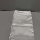 Satin Pillowcases with Zipper （20x26）,Standard Size Pillowcases Set of 2, White Silk Pillowcase for Hair and Skin