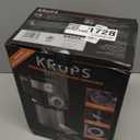 KRUPS Precision Burr Coffee Grinder: 12 Settings, 8 oz Capacity for Drip, French Press, Espresso, Pour Over, Cold Brew - Stainless Steel, 110W, Auto-Stop, Easy Clean - Coffee Grinders for Home Use