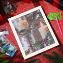 Fulmoon 24 Pack Christmas Diamond Painting Kits 11.8 x 9.8 Inch 5D Christmas Theme Diamond Art DIY Full Round Drill Crafts for Beginners Numbers Diamond Art Painting Packs for Home Wall Decor Gifts