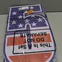 5 Pack Patriotic Pool Floating Letters, 250th Anniversary Foam Float Board, 19.7 x 11.8"