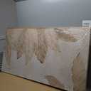 Minimalist & Modern Art for Bedroom Decor Framed Abstract & Textured Artwork for Walls Neutral & Contemporary Beige Wall art - 3D Artwork for Living Room and Boho Style Large Abstract Wall Art 29×58IN