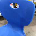 Correll CSC 14" Classic Metal/Plastic Stacking Student Chair - Blue (Set of 4)