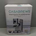 CASABREWS 5418 PRO Espresso Machine 20 Bar, Upgraded Espresso Maker with Powerful Steam Milk Frother, Stainless Steel Coffee Machine with Fast Heating System for Cappuccino, Latte, Silver