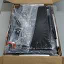 Furnulem Night Stand with Charging Station, 28.3 Inch Tall Side Table with Fabric Drawers and Storage Shelf, Bedside Table with USB Ports & Outlets, Nightstand for Bedroom, 3 Ways to Use, Black Oak