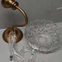 HDDFL Vintage Plug in Wall Scone Bedside Wall Lamp Plug Corded Matte Brass Bedroom Light Fixtures in Door Lighting Fixture for Living Room Hallway Corridor (plug 9.8in)