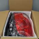 Tail Lights Fit Dodge Ram 1500 2500 3500 2009 2010 2011 2012 2013 2014 2015 2016 2017 2018 Rear Brake Back Up Cover Taillights Lens Assembly Left Driver Right Paeenger Side (Lamp Included)