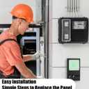 378LM 378LMC Wireless Control Panel Compatible with Chamberlain LiftMaster 315MHz Security+ Garage Door Openers Manufactured After 2005
