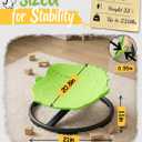 Dinosaur Spinning Chair for Autistic Kids Sensory Spinning Toy, Spin Chair for Kids Autism, Sensory Swivel Seat for Balance, Coordination, Focus & ADHD Support, Autism Sensory Products(Green)