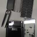 Trodat Printy 4912 Self Inking Do it Yourself (DIY) 4 line Personalized Custom Message or Address Stamp kit with Black Ink, Impression Size: 3/4 x 1-7/8 inch (Black)