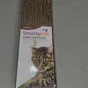 SmartyKat Super Scratcher Wide Corrugated Cat Scratcher for Cats & Kittens, Features Catnip Infusion Technology & Less Mess, Recycled Material, Brown (1-Pack)