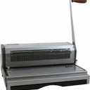 Akiles Heavy Duty Coilmac-M 41 Coil Binding Machine & Punch with EZ Inserting Table 13-inch