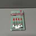 2 x Super Glue Liquid Clear Glue for Wood Plastic Metal, Instant Superglue All Purpose Multipack Cyanoacrylate Adhesive Repair Ceramic Model Leather Rubber Glass Pottery, Strong Bonding Single Use (4 x 3g)