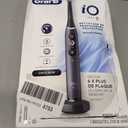 Oral-B iO Deep Clean + Protect Rechargeable Electric Toothbrush, Black, iO Series 7, 2 Replacement Brush Heads, Charging Travel Case