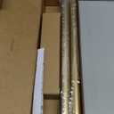 IFELS Heavy Duty Curtain Rods for Windows 28 to 48 Inch, 1 Inch Gold Curtain Rods for Outdoor, Farmhouse, Bedroom, Kitchen, Living Room, Adjustable Easy Install Curtains Rod (A2,Gold,30"-60")