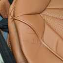 FLORICH Full Set Car Seat Covers, Automotive Seat Covers for Trucks, SUV, Sedans, Waterproof Nappa Leather Seat Protector Car Accessories for Most Cars - Brown