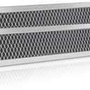 WB02X11550 Microwave Charcoal Filter Replacement for GE JX81L, Frigidaire FRPAMRAF, Gallery, 5304464577, Bosch, 2-1/4" x 10-3/8" x 3/8", 2 Pack