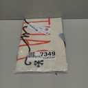 AVOIN colorlife Merry Christmas Throw Pillow Cover, 12 x 20 Inch Winter Holiday Cushion Case Decoration for Sofa Couch (White)