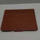 Antbox for iPad Pro 13 Inch Case M5 2025/M4 2024, Built-in Pencil Holder, Supports Pencil Pro/(USB-C), Auto Sleep/Wake, PU Leather (Brown)