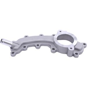 MOTOKU Upgrade Aluminum Thermostat Housing Crossover Coolant Water Outlet with Gasket for Chrysler 300 200 Town & Country Dodge Charger Challenger Durango Ram 1500 Jeep Grand Cherokee 3.6 V6