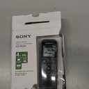 Sony ICD-PX370 Mono Digital Voice Recorder with Built-In USB Voice Recorder,black